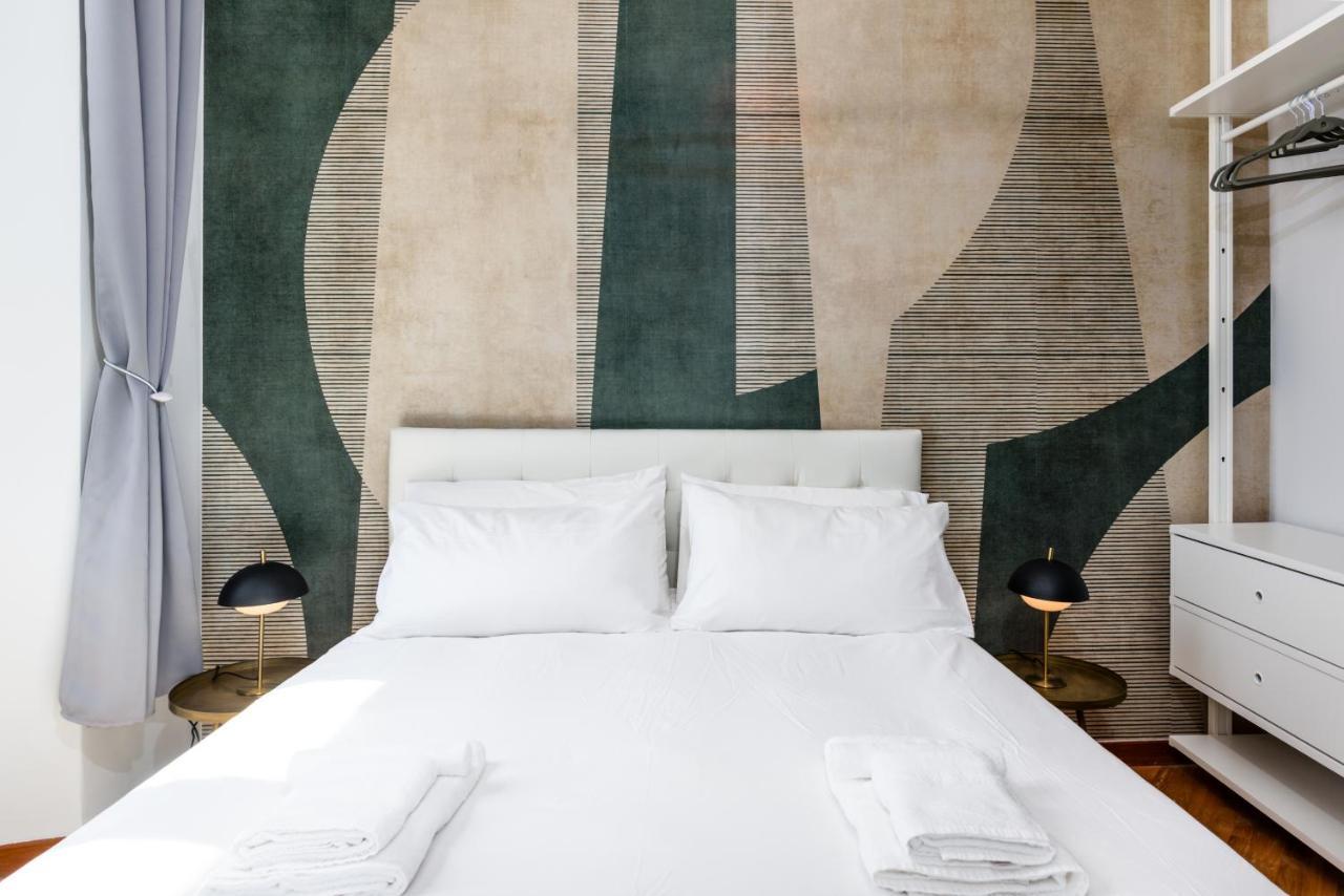 제노바 Esclusivo 130 Mq + Terrazzo Via San Vincenzo 아파트 외부 사진
